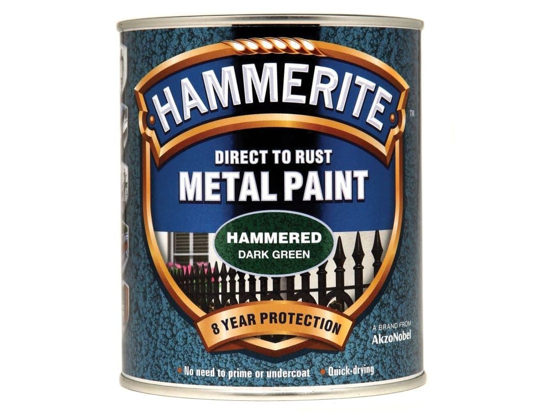 Hammerite Direct To Metal Hammered Dark Green 750ml 5092823