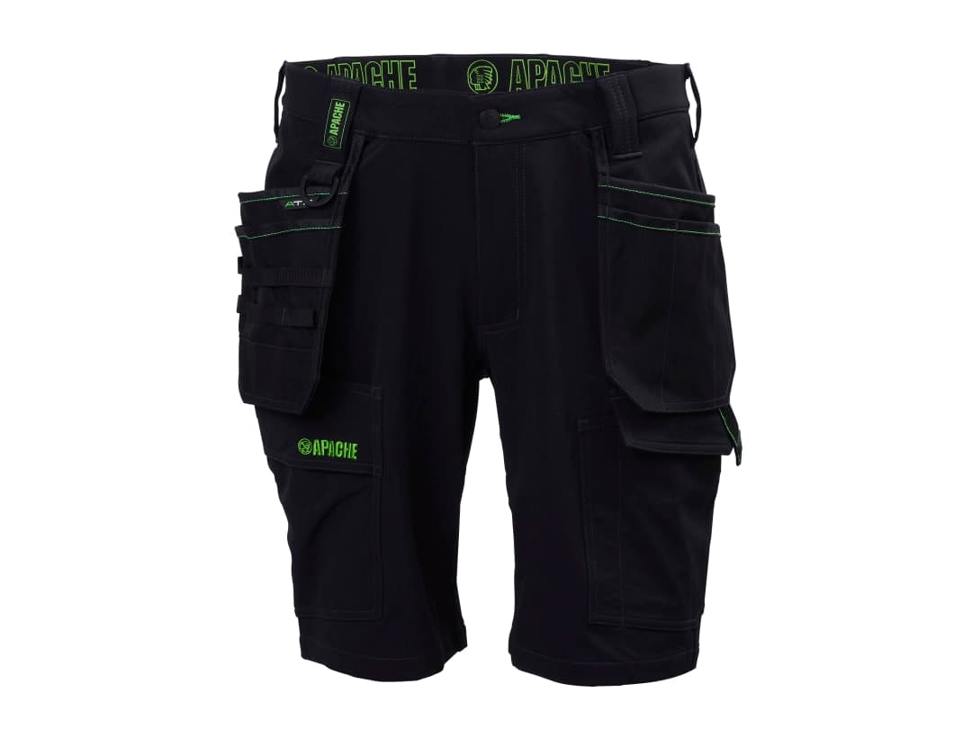 Apache Whistler Black Stretch Holster Shorts Waist 38in WHISTLER 38W