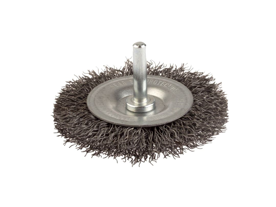 Lessmann DIY Wheel Brush 50 x 10mm, 0.30 Steel Wire 410.123.EP