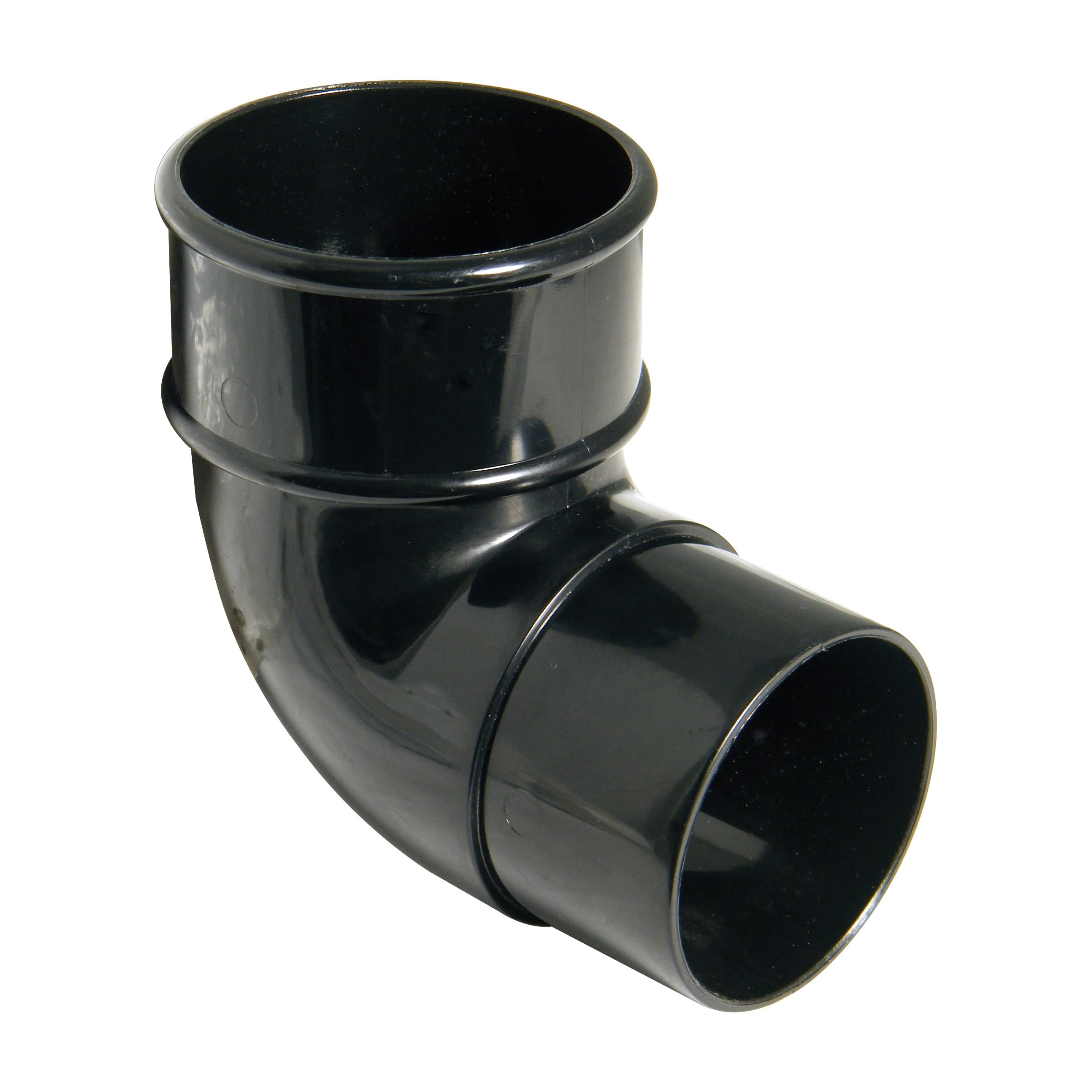 Floplast 68Mm Black 90* Bend RB1B