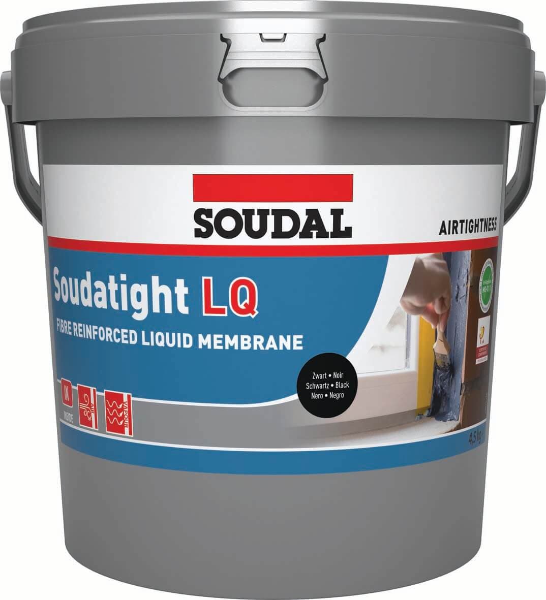 Soudal Soudatight Lq Liquid Black 4.5Kg 145785