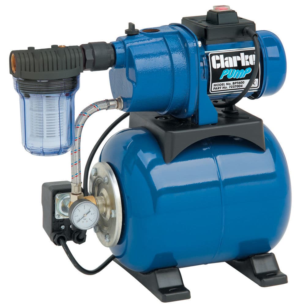 Clarke 7237004 Bpt600 1 Booster Pump & Pressure Tank