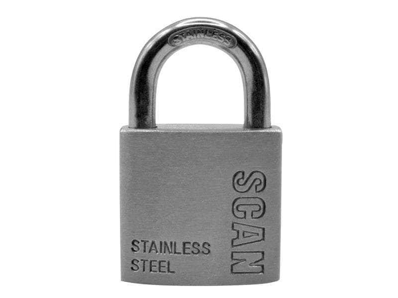 Scan ZB111-32 Stainless Steel Padlock 32Mm