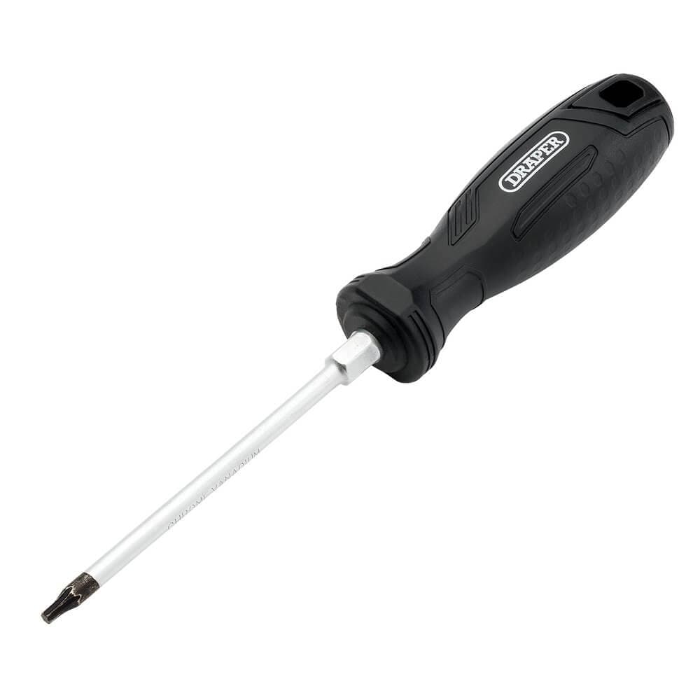 Draper Tx-Star® Hard Grip Screwdriver T15 X 100Mm Pk 1 13563