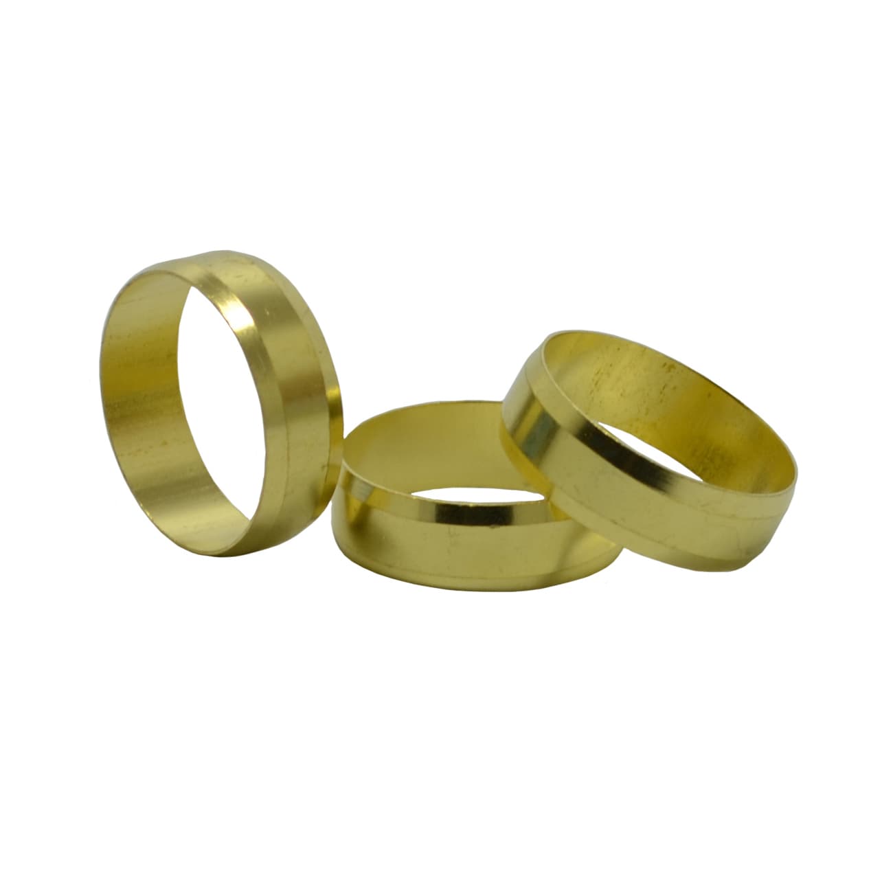 4Trade 22mm Brass Olives (Pack of 10)