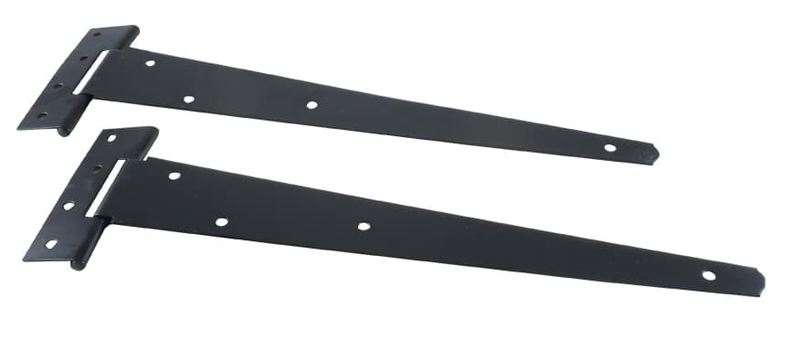 4Trade Tee Hinge Medium Black 350mm Pack of 2