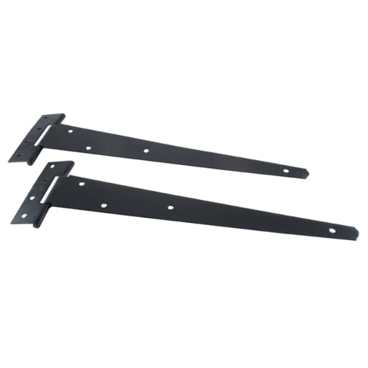 4Trade Tee Hinge Medium Black 350mm Pack of 2