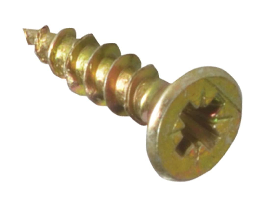 ForgeFix Multi-Purpose Pozi Compatible Screw CSK ST ZYP 3.0 x 13mm Box 200 MPS313Y