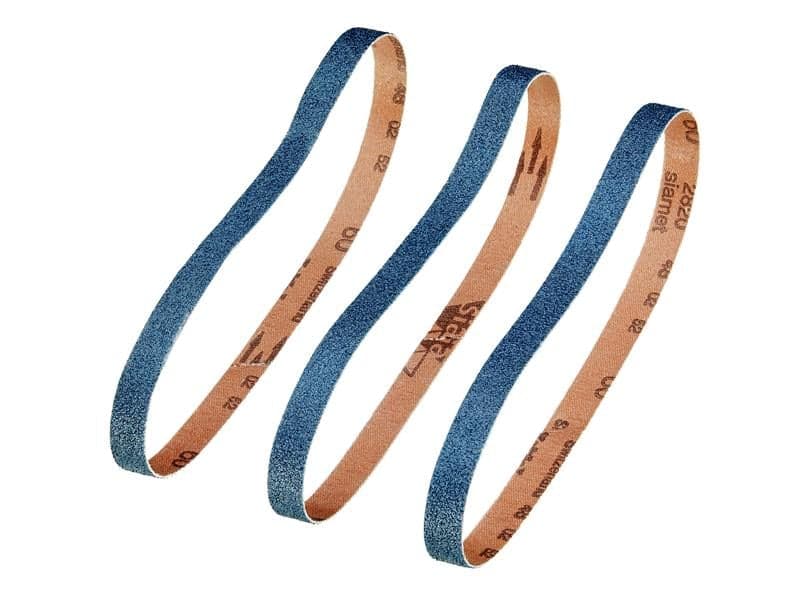 Irwin® IW8083802 Powerfile Zirconium Sanding Belt 13 X 455Mm 60G (Pack 3)