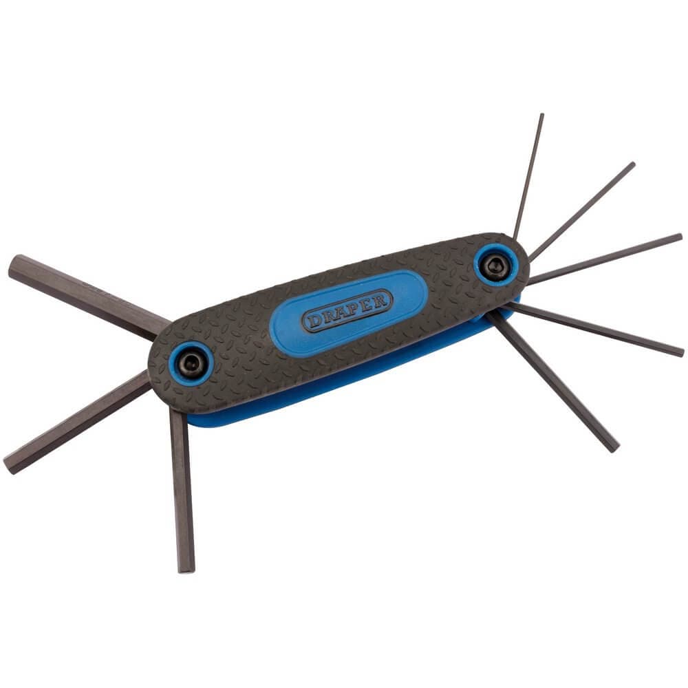 Draper 33834 Metric Hex. Key Set In Holder (8 Piece) per set