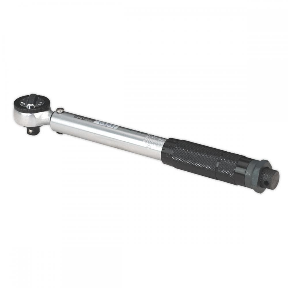Sealey AK623 Micrometer Torque Wrench 3/8inSq Drive Calibrated