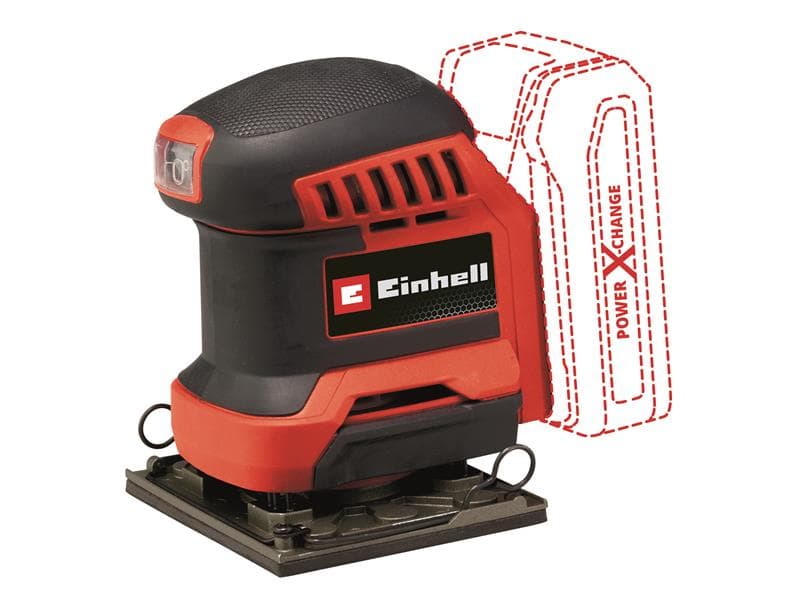 Einhell 4460731 Te-Os 18/113 Li-Solo Power X-Change Palm Sander 18V Bare Unit