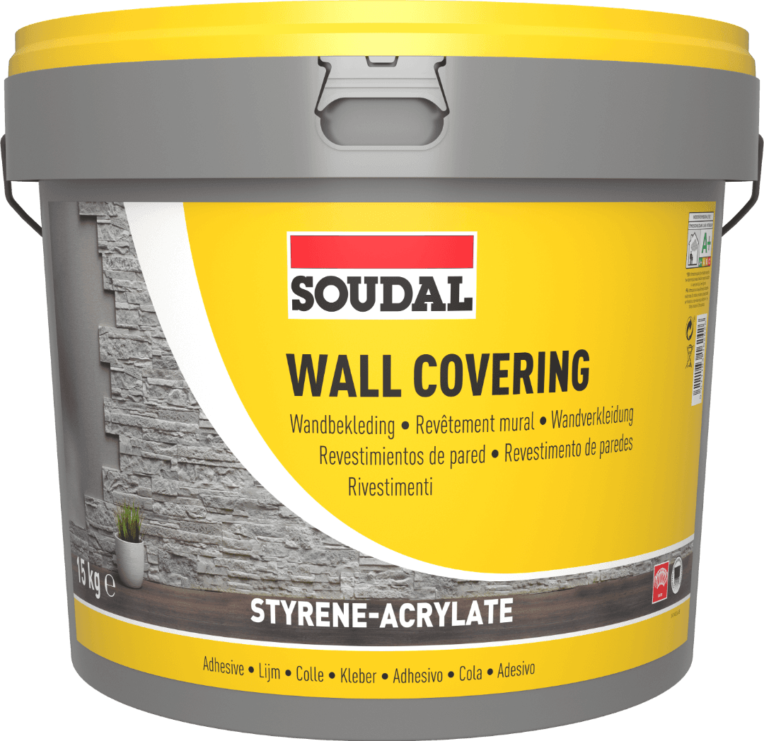 Soudal Wall Covering Adhesive Grey 15Kg 146115