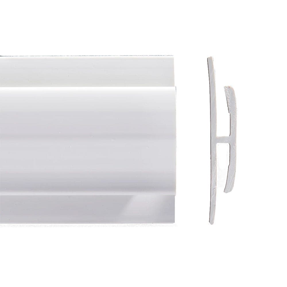 Altro Whiterock PVCu Single-part Joint Strip White 3000mm - G831/30