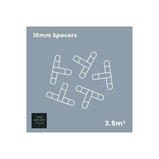 Brick Slip Tile 10mm Spacers Bag of 200