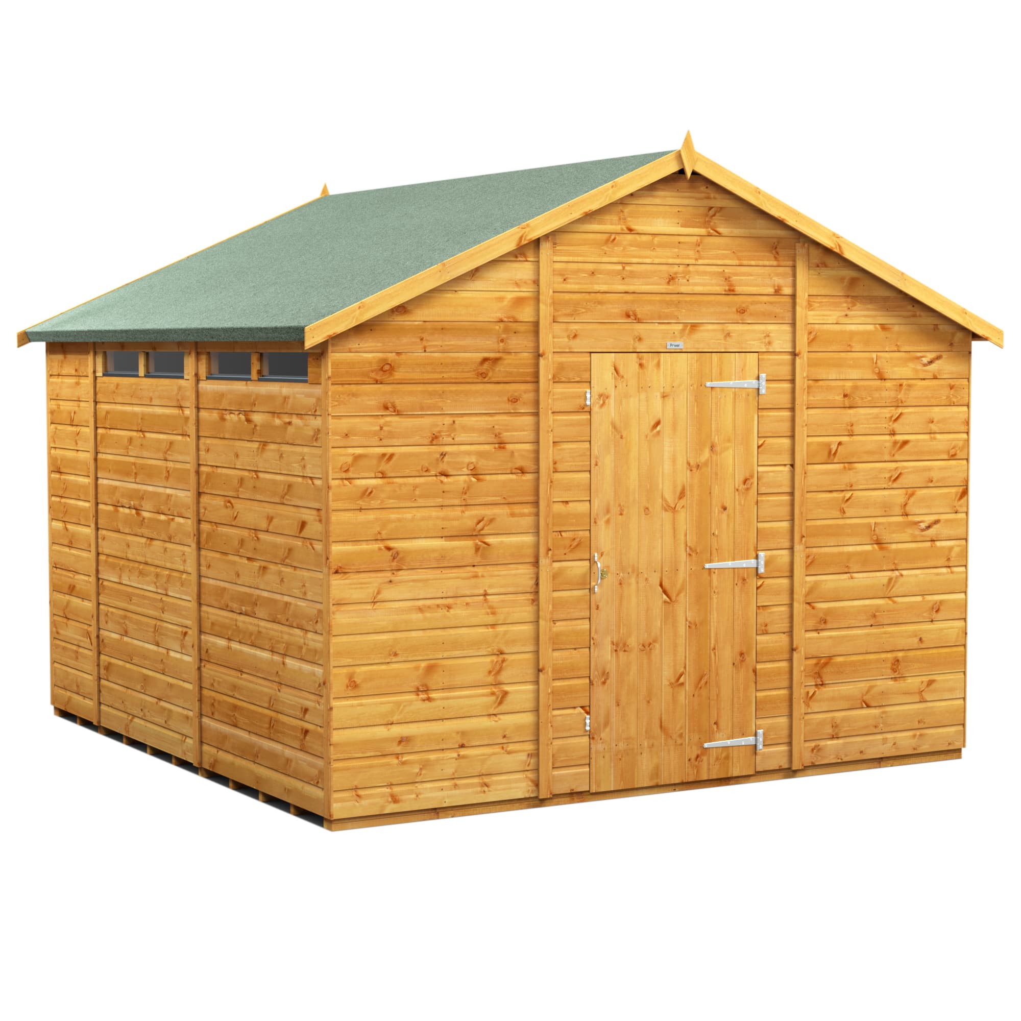 Powersheds 10 x 10 Power Apex Security Shed
