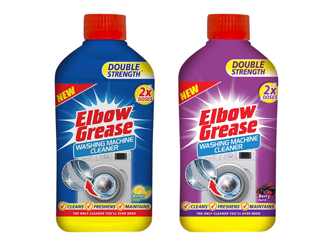 Elbow Elbow Grease Washing Machine Double Stength Cleaner 250ml Assorted EG134 EG134