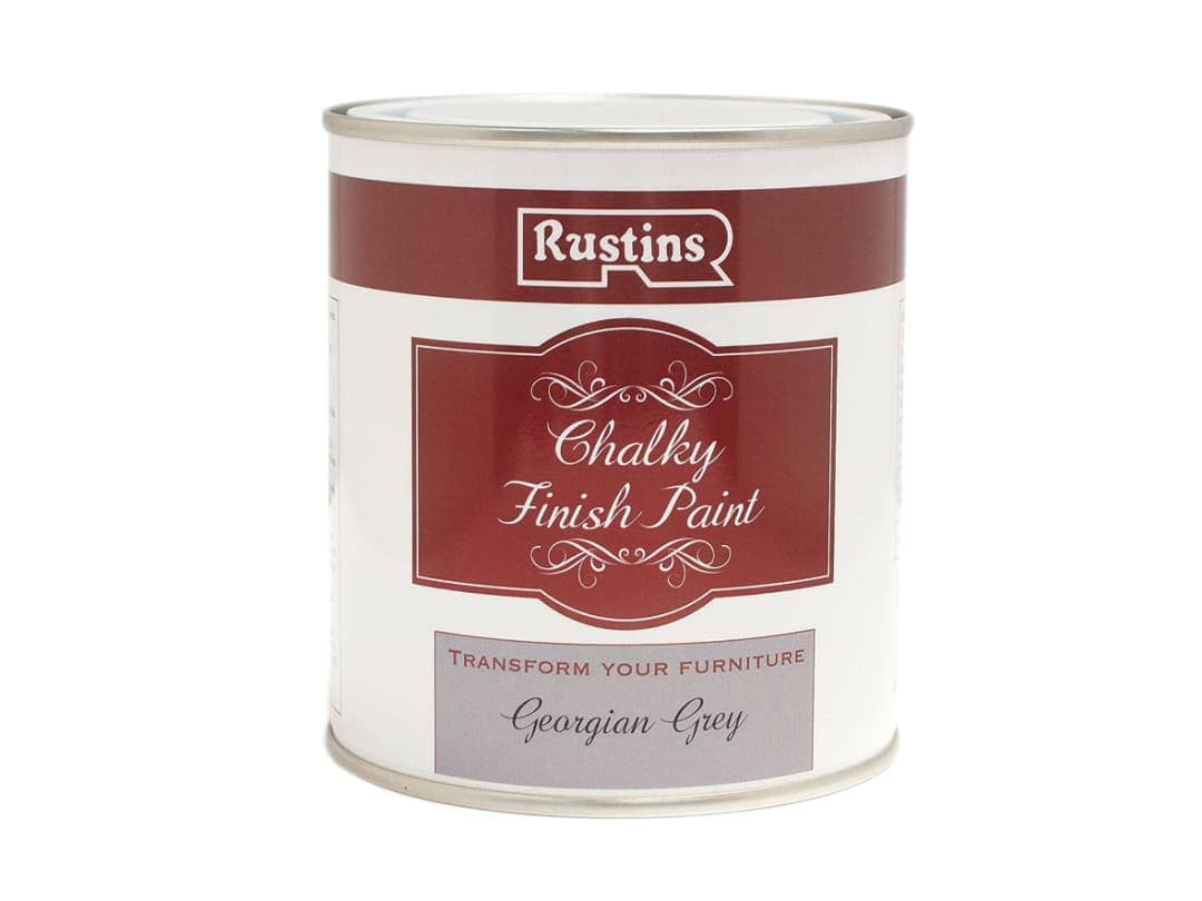 Rustins Chalky Finish Paint Georgian Grey 250ml CHAPG250