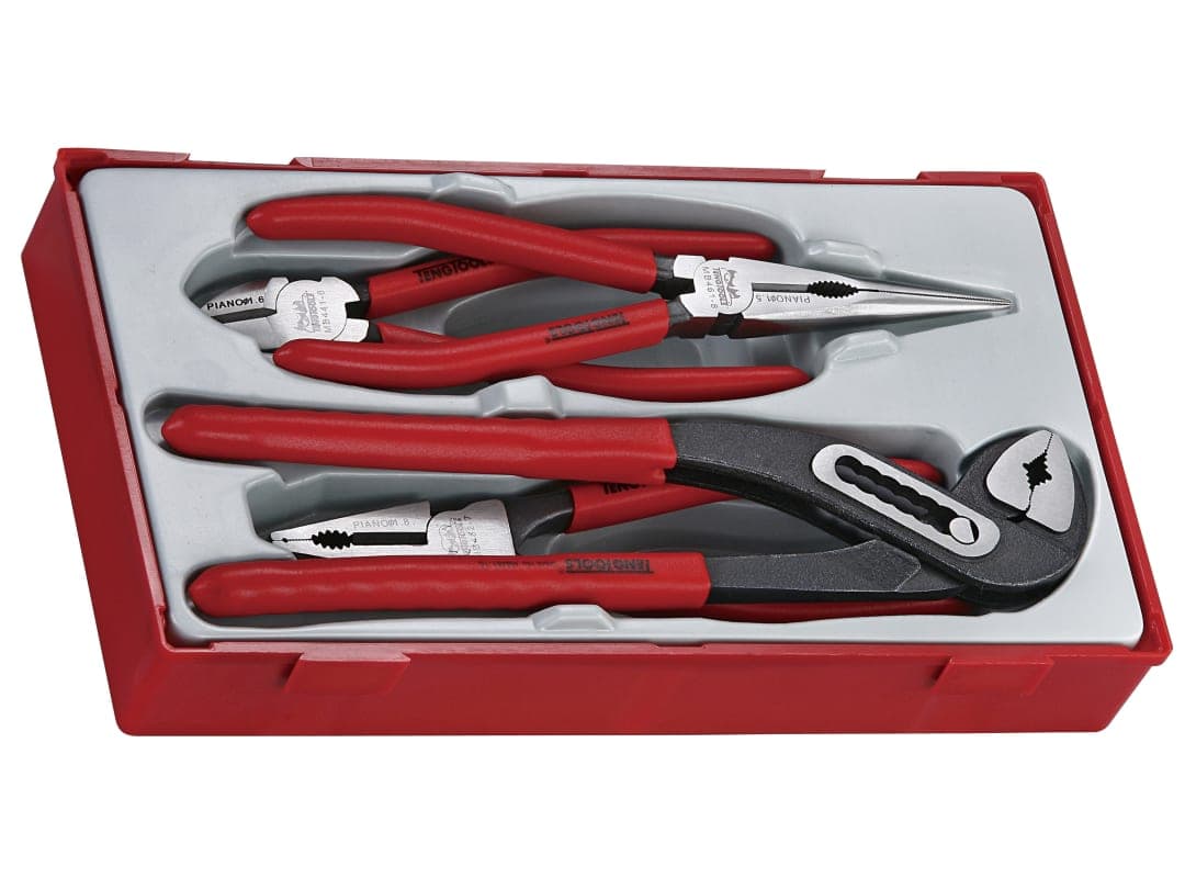 Teng TT440 Mega Bite Pliers Set, 4 Piece TT440