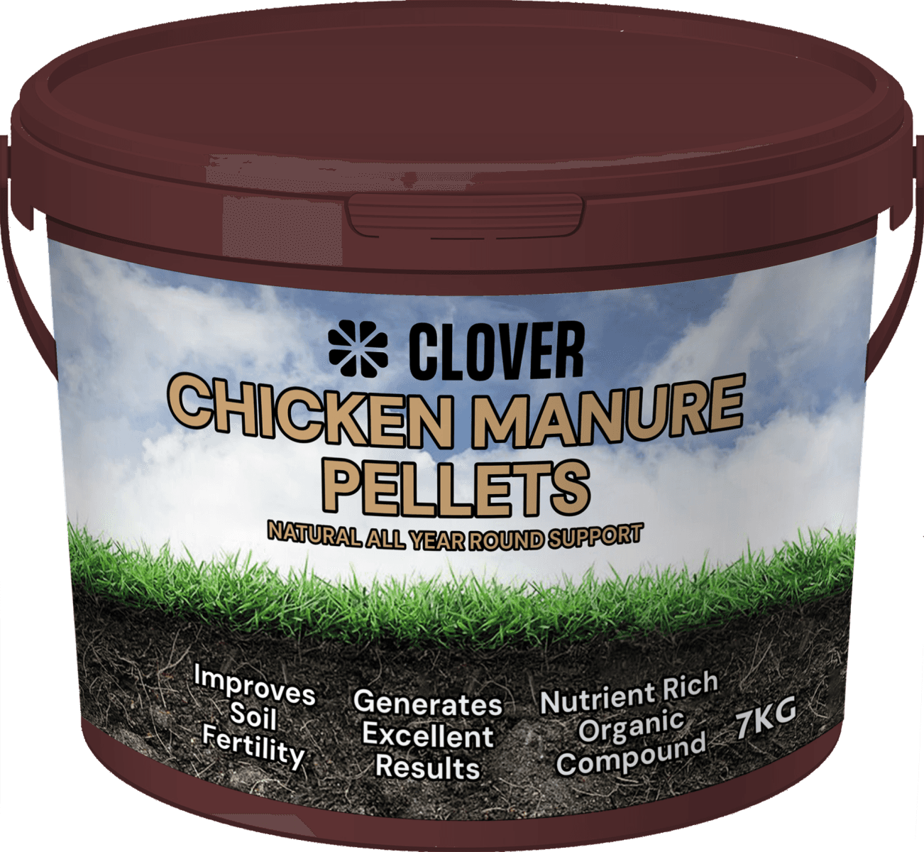 Clover Chicken Manure Pellets