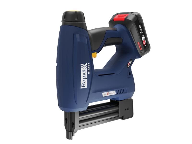 Rapid 5001507 Btx553 Battery-Powered Staple Gun P4A 18V 1 X 2.5Ah P4A Battery