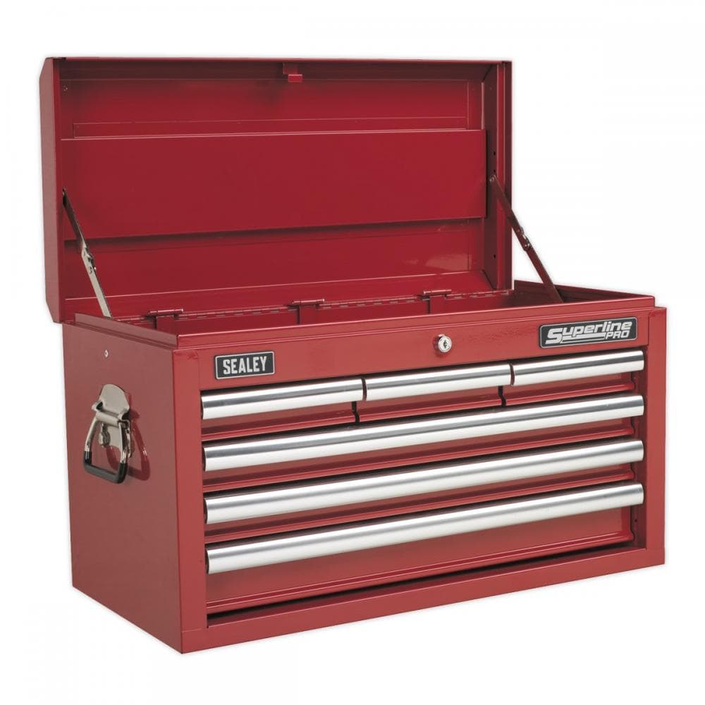 Sealey AP33069 Topchest 6 Drawer With Ball-Bearing Slides - Red