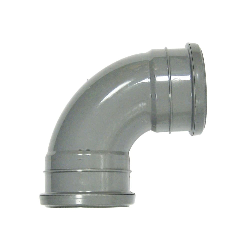 Floplast 110Mm Grey 92.5* Bend-Ds SP561G