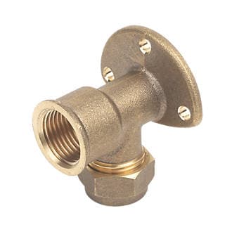 Mv 22Mm X 3/4In Wallplate Elbow Cm CWP2234