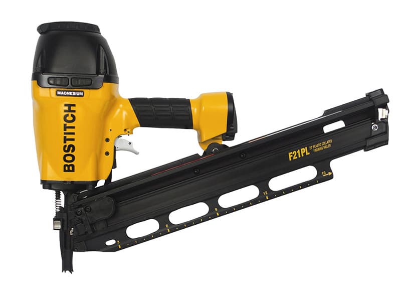 Bostitch F21PL-E F21Pl-E Pneumatic Roundhead & Mcn Stick Nailer 38-90Mm