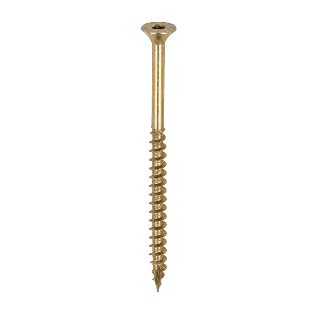 Timco 50080C2CTUB C2 Clamp-Fix Premium Clamping Multi-Purpose Screws - Tx - Double Countersunk - Yellow 5.0 X 80 Tub 350