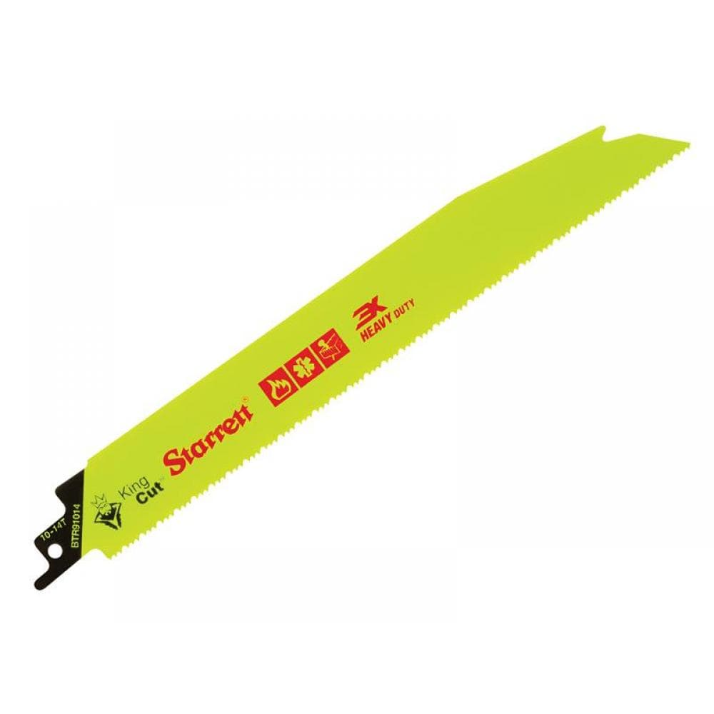 Starrett BTR91014-5 Btr91014-5 Bi-Metal King Cut™ Demolition Blade 228Mm 10-14 Tpi (Pack 5)