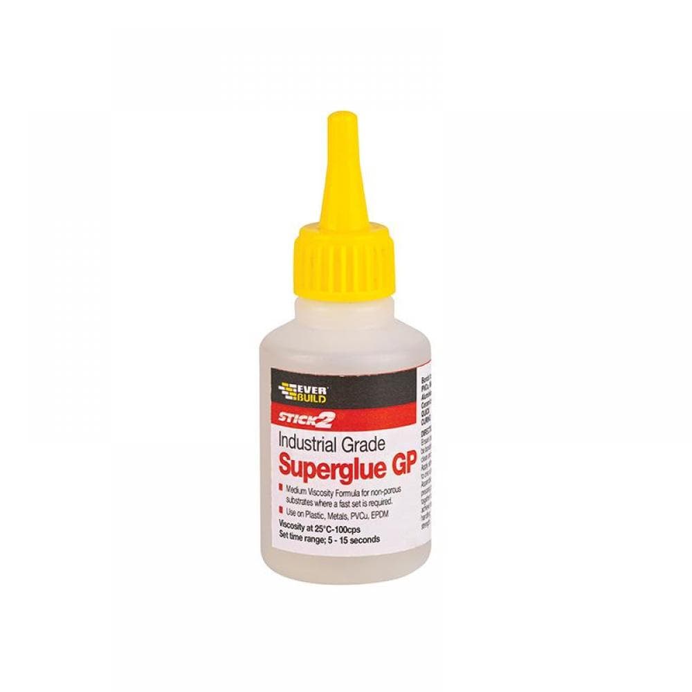 Everbuild Sika 484651 Industrial Superglue General Purpose 20G