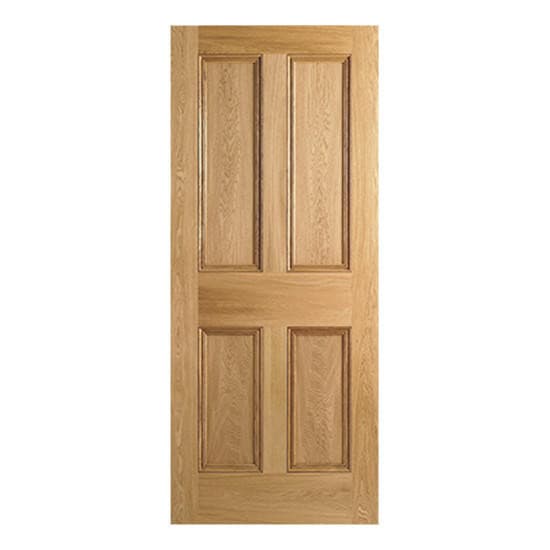 4P Four Panel Oak Internal Door