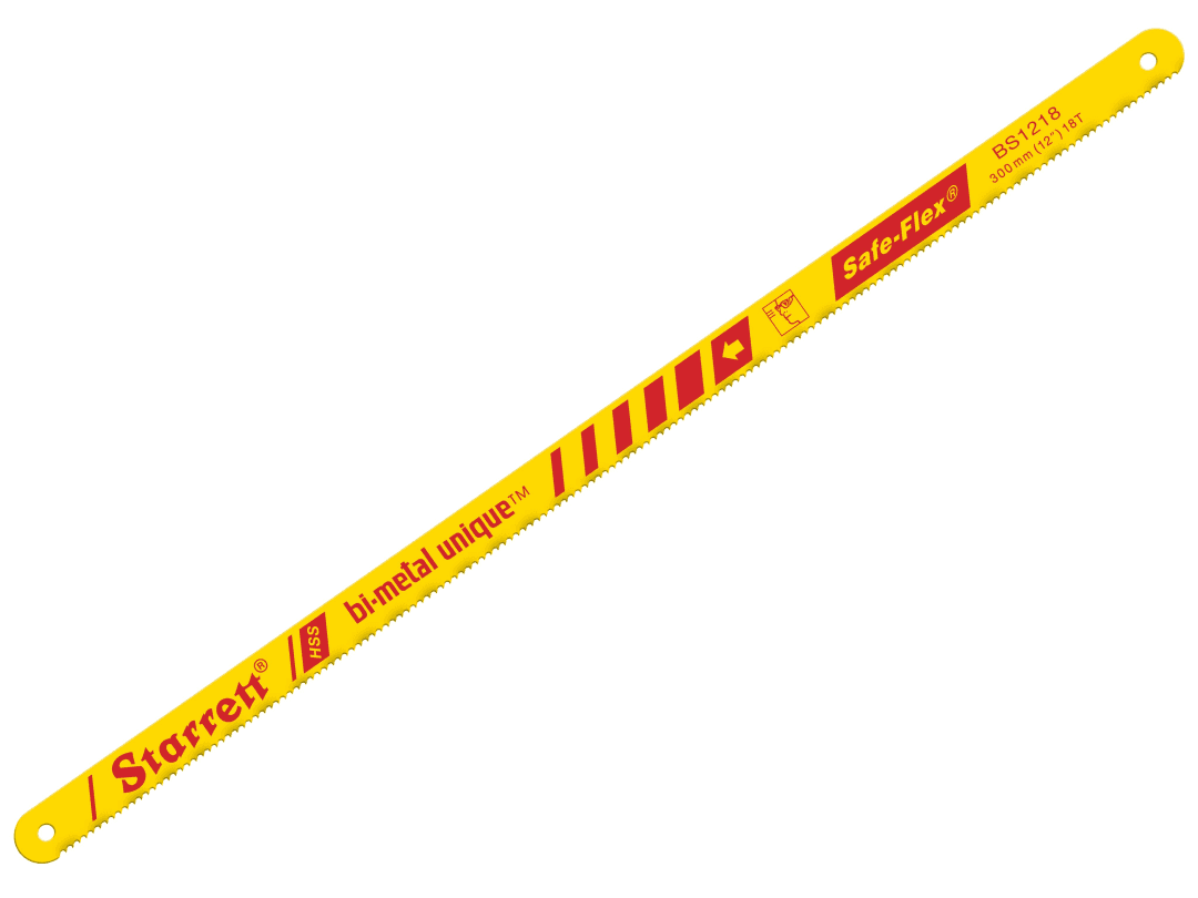 Starrett Bi-Metal Unique Safe-Flex Hacksaw Blades 300mm (12in) x 32tpi Pack 2 AV8325/KBS1232-2