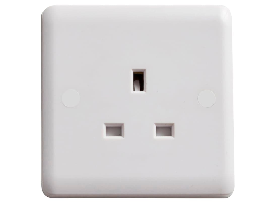 Deta Vimark Unswitched Socket 1-Gang 13A VC1206