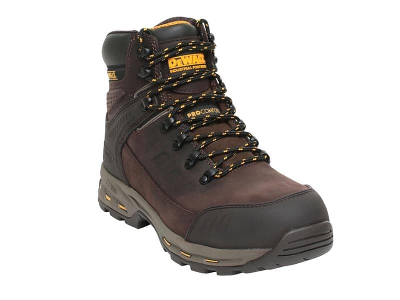 Dewalt KIRKSVILLE 8 Kirksville S3 Pro-Lite Safety Boots Brown Uk 8 Eur 42