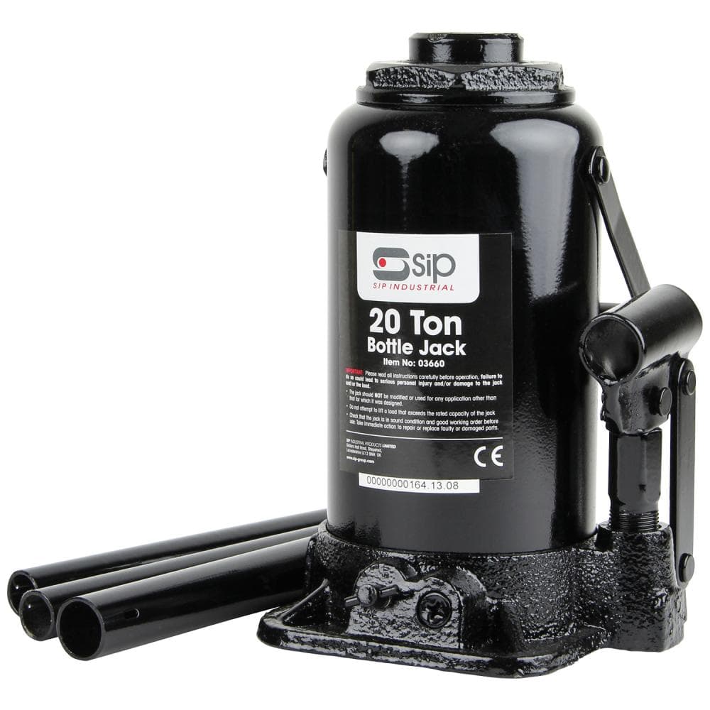 Sip 03660 20 Ton Bottle Jack