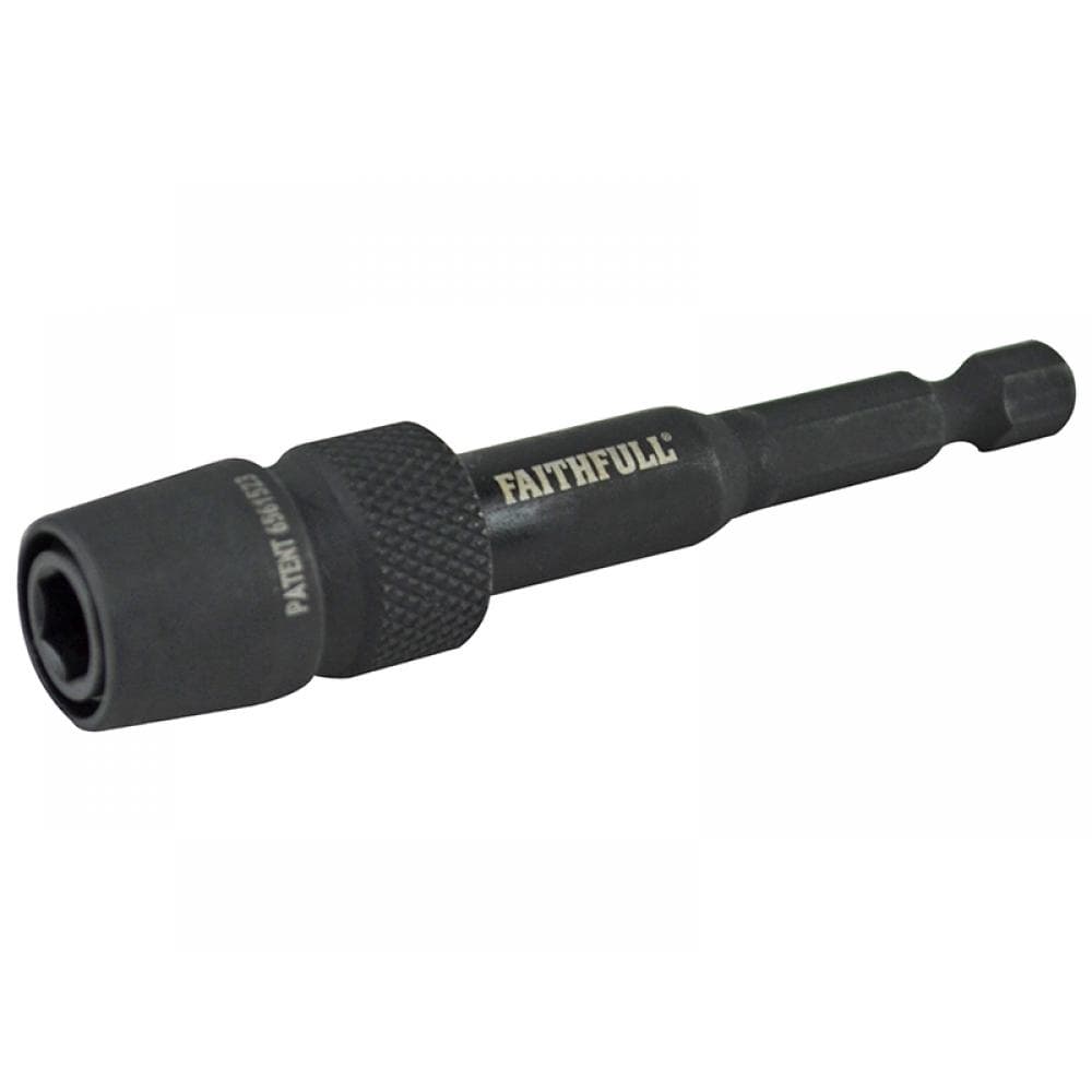 Faithfull Impact Rated Universal Bit Holder 75Mm