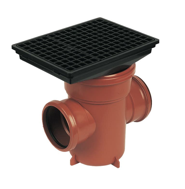 Floplast B/I Gully - Sq.hopper & Grid D530