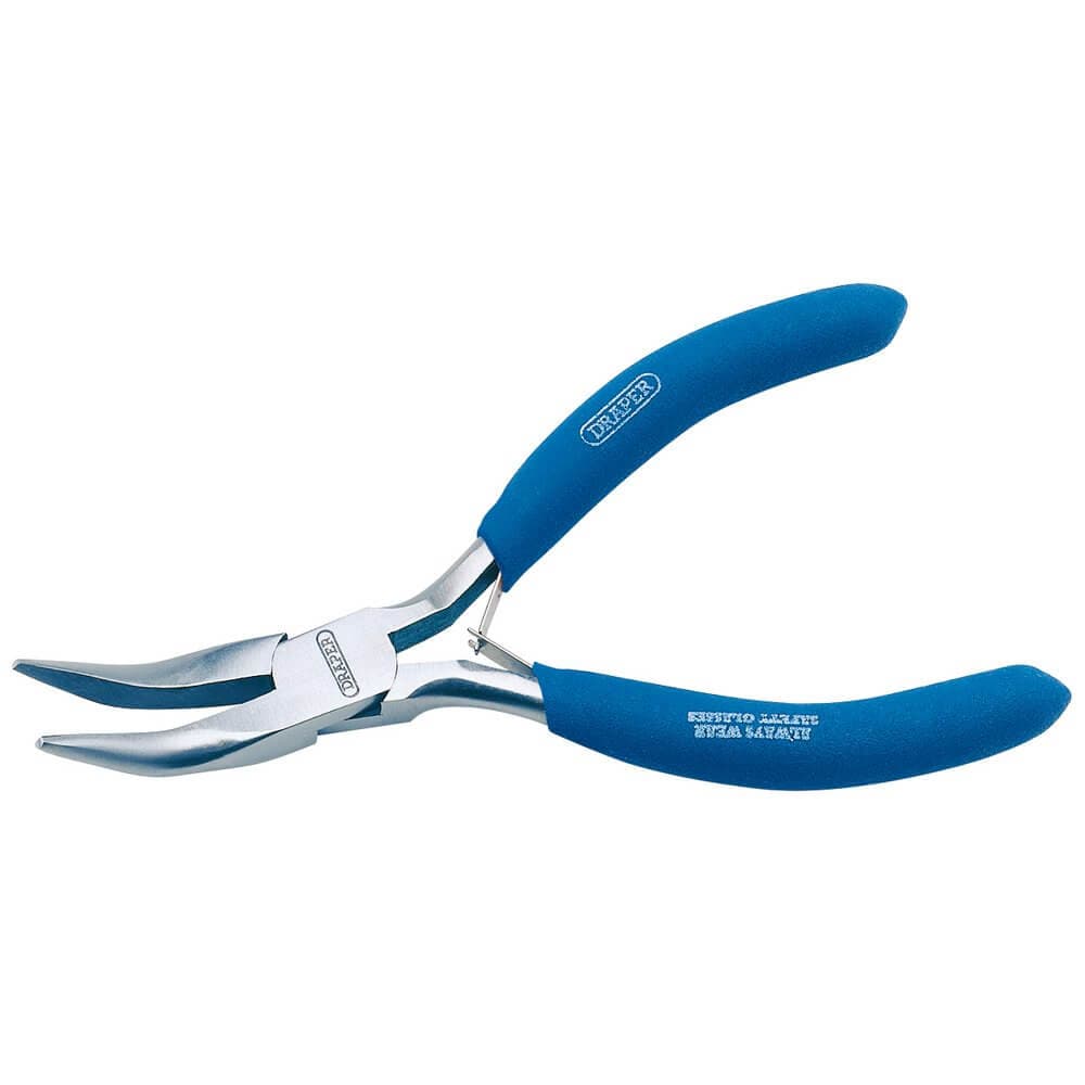 Draper 60742 Carbon Steel Bent Nose Pliers 125Mm each