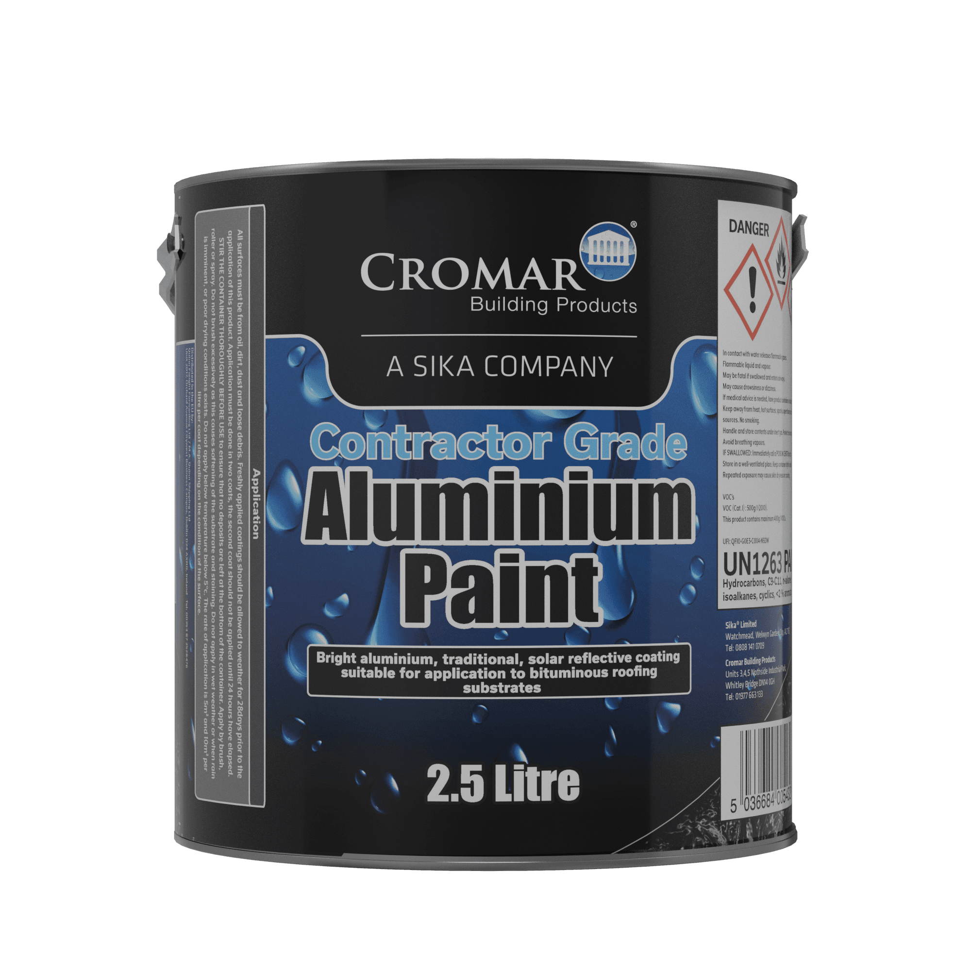 Cromar Aluminium Paint 2.5 lt 2.5 L