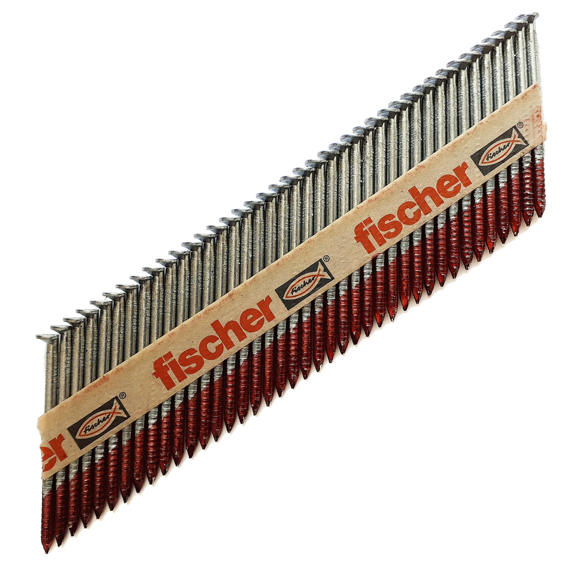 Fischer FF NFP 90x3.1mm Galvanised nails with smooth Ring shank (No Gas)