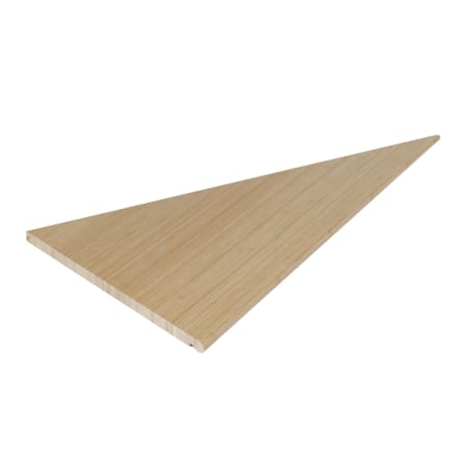 Flair Stairs 32mm Winder Tread 1 Rh - Bamboo Light