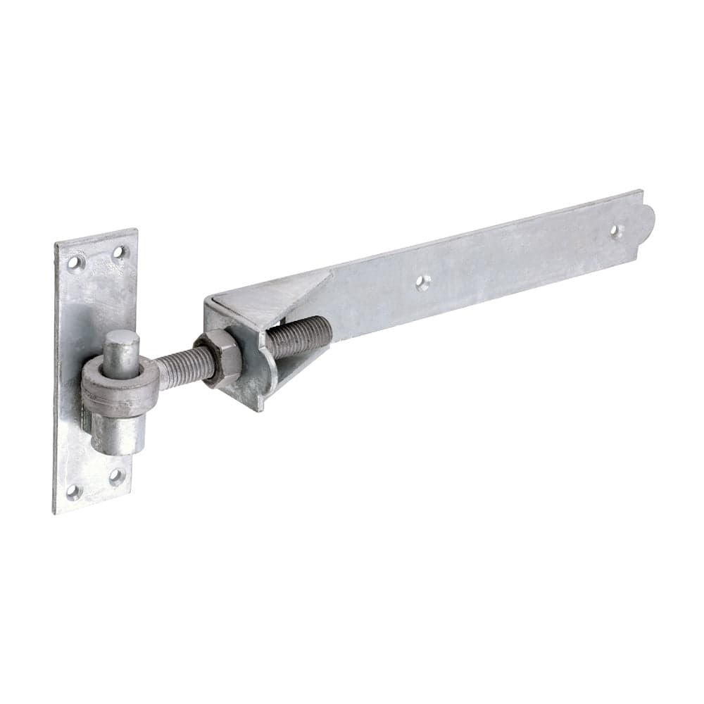 Adjustable Band & Hook on Plates Hinges – Hot-Dipped Galvanised – Pair