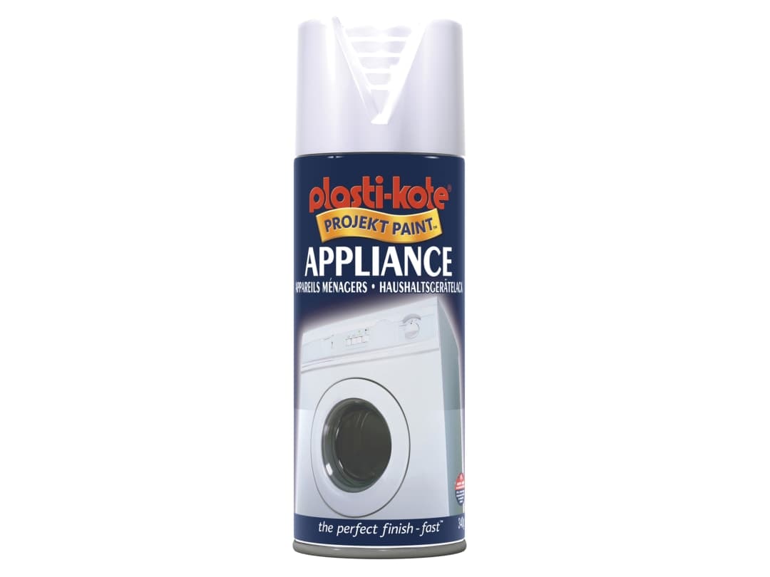 PlastiKote Appliance Enamel Gloss White 400ml 025649