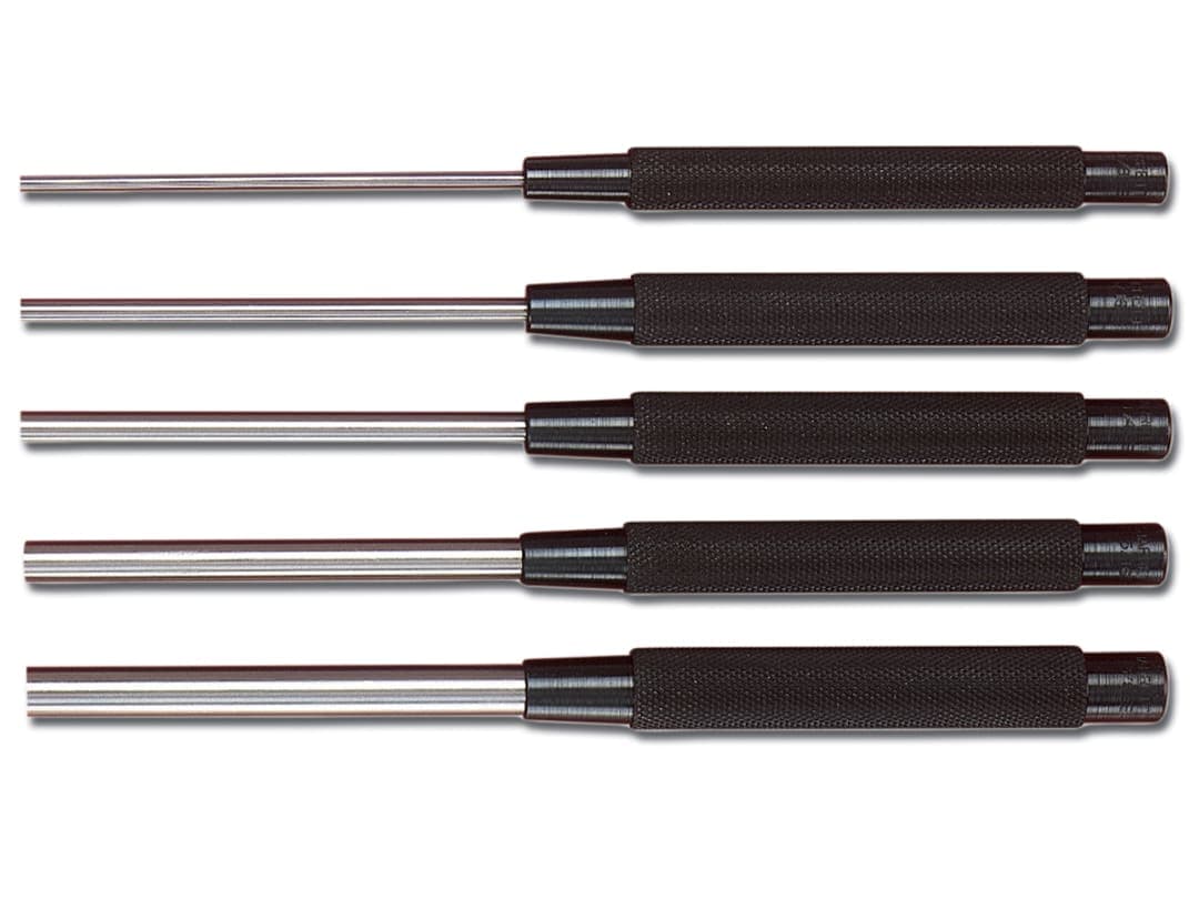 Starrett S248PC Long Pin Punch Set 5 Piece CE362