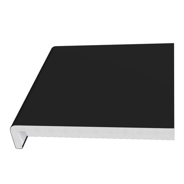 300mm Black Smooth Fascia Board - 18mm x 5mtr