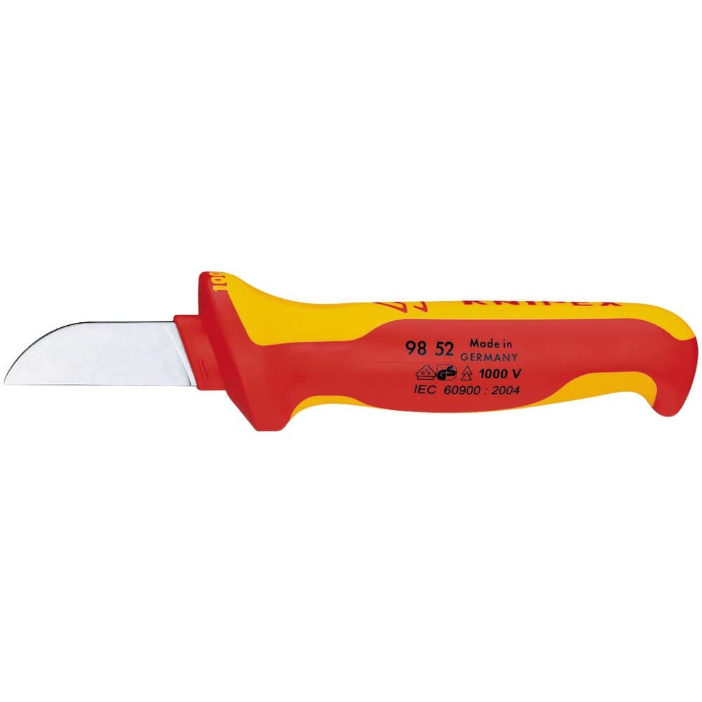 Knipex 21489 98 52 Fully Insulated Cable Knife 180Mm each