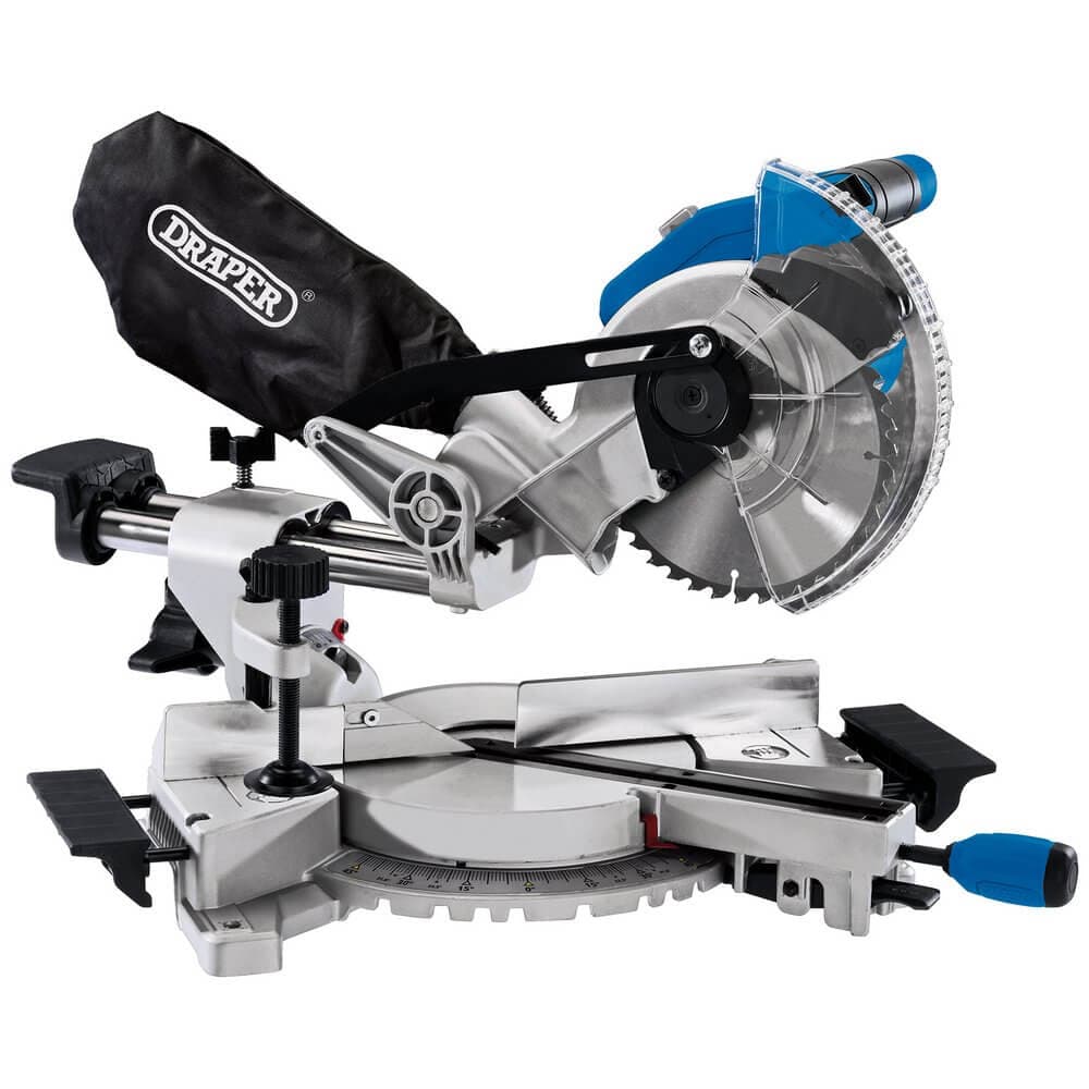 Draper 55588 D20 20V Brushless Sliding Compound Mitre Saw 185Mm (Sold Bare) each 1