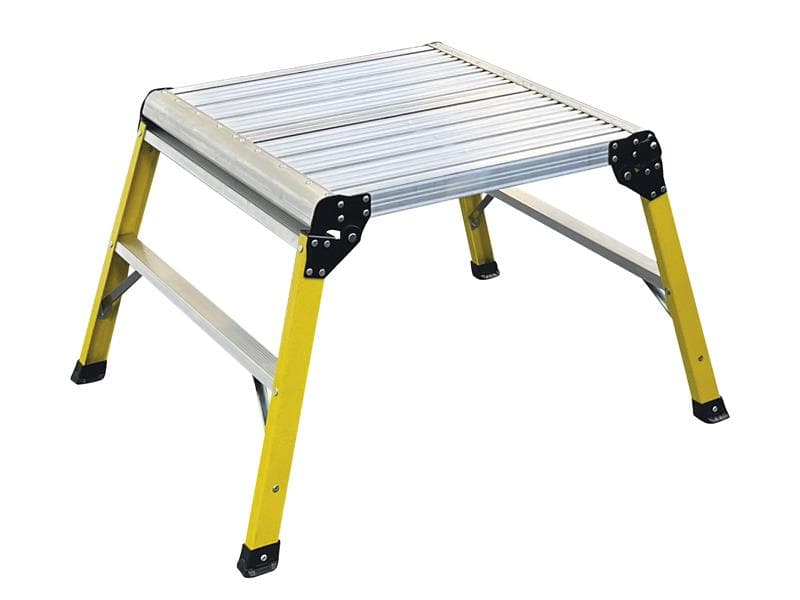 Zarges Fibreglass Hop-Up Work Platform 600 X 600Mm 100305